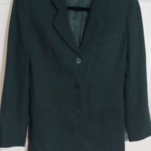 Giorgio Armani  Dark Green Women's Blazer size 8